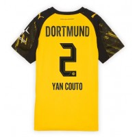 Borussia Dortmund Yan Couto #2 Domáci Ženy futbalový dres 2025-26 Krátky Rukáv